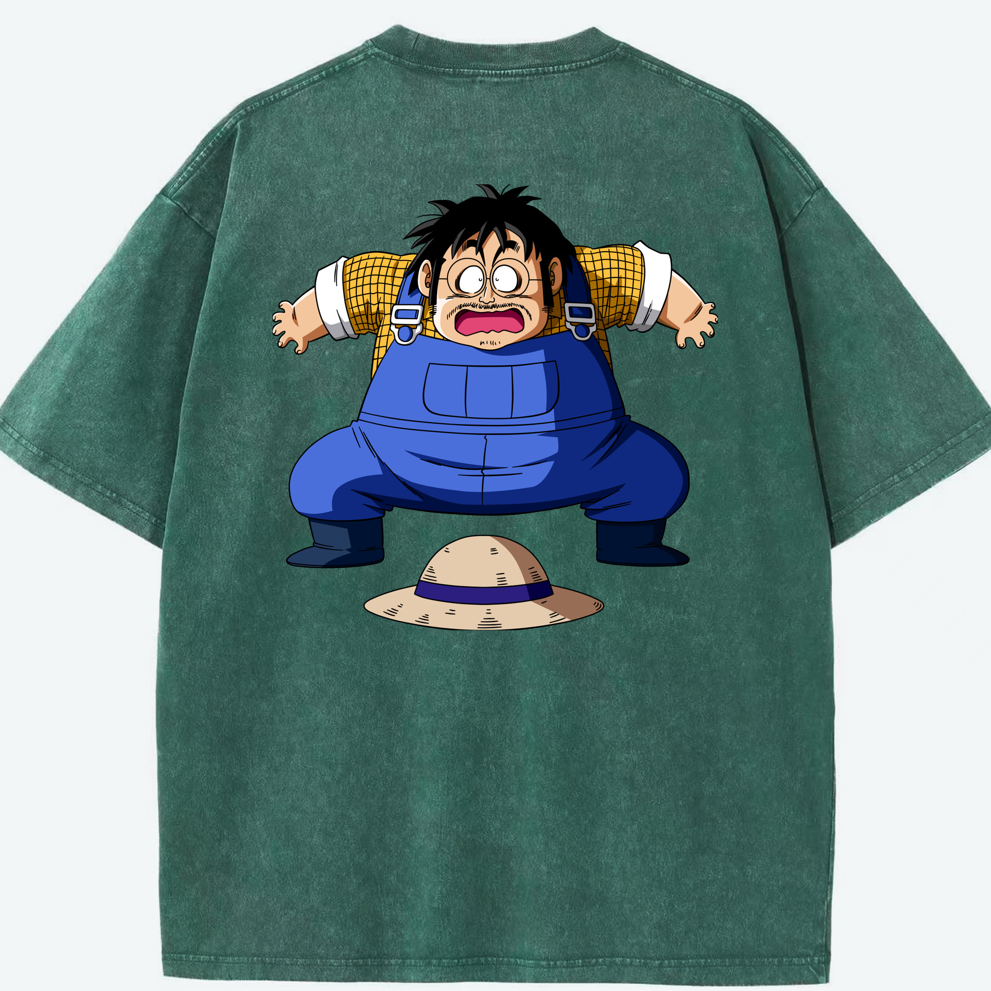 （画像用） ドラゴンボール DRAGON BALL 綿100% ヴィンテージ風 半袖Tシャツ（背面プリント）